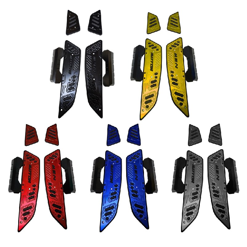 PCX 2025 26 발판 알루미늄 CNC 풋패드 스텝 논슬립, 골드 65,000원