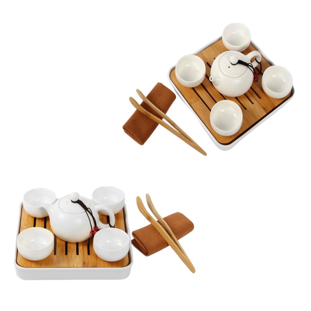 WSstore 여행 다도 다기세트 (차판 화이트) 휴대용다기세트 50,700원