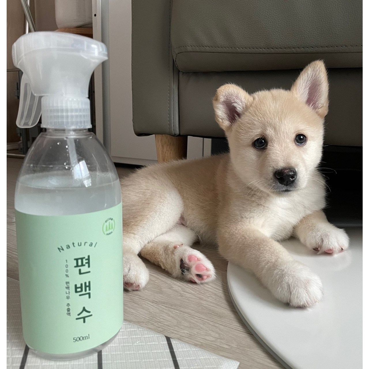 네츄럴 홈 실내탈취 반려동물 집진드기 새집증후군 제거 안심 탈취제 500ml +500ml 17,430원