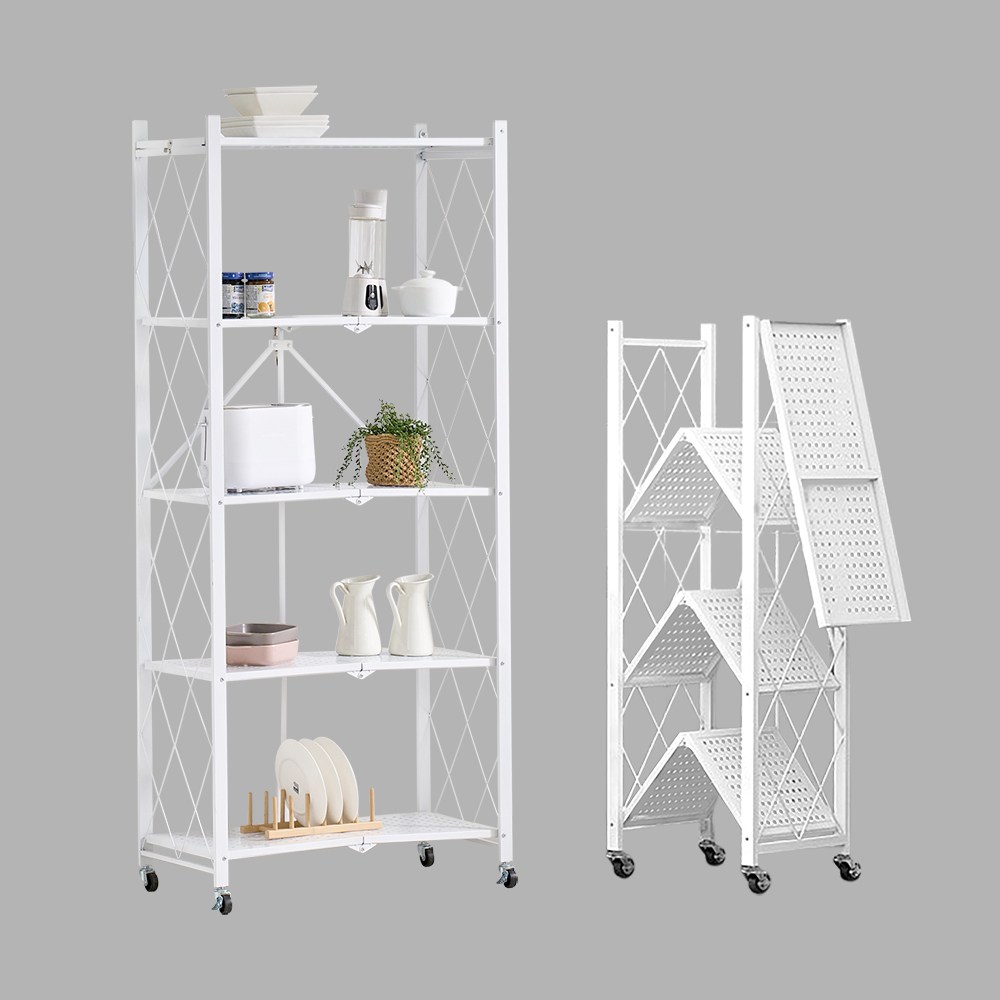 리빙코아 원터치 접이식 이동 철제 수납 폴딩선반 26,900원