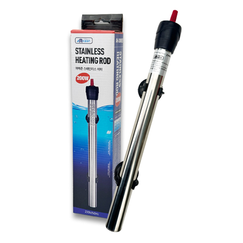 아마존 관상어 수족관 어항용 스테인레스 히터 200W AH-200ES 9,120원