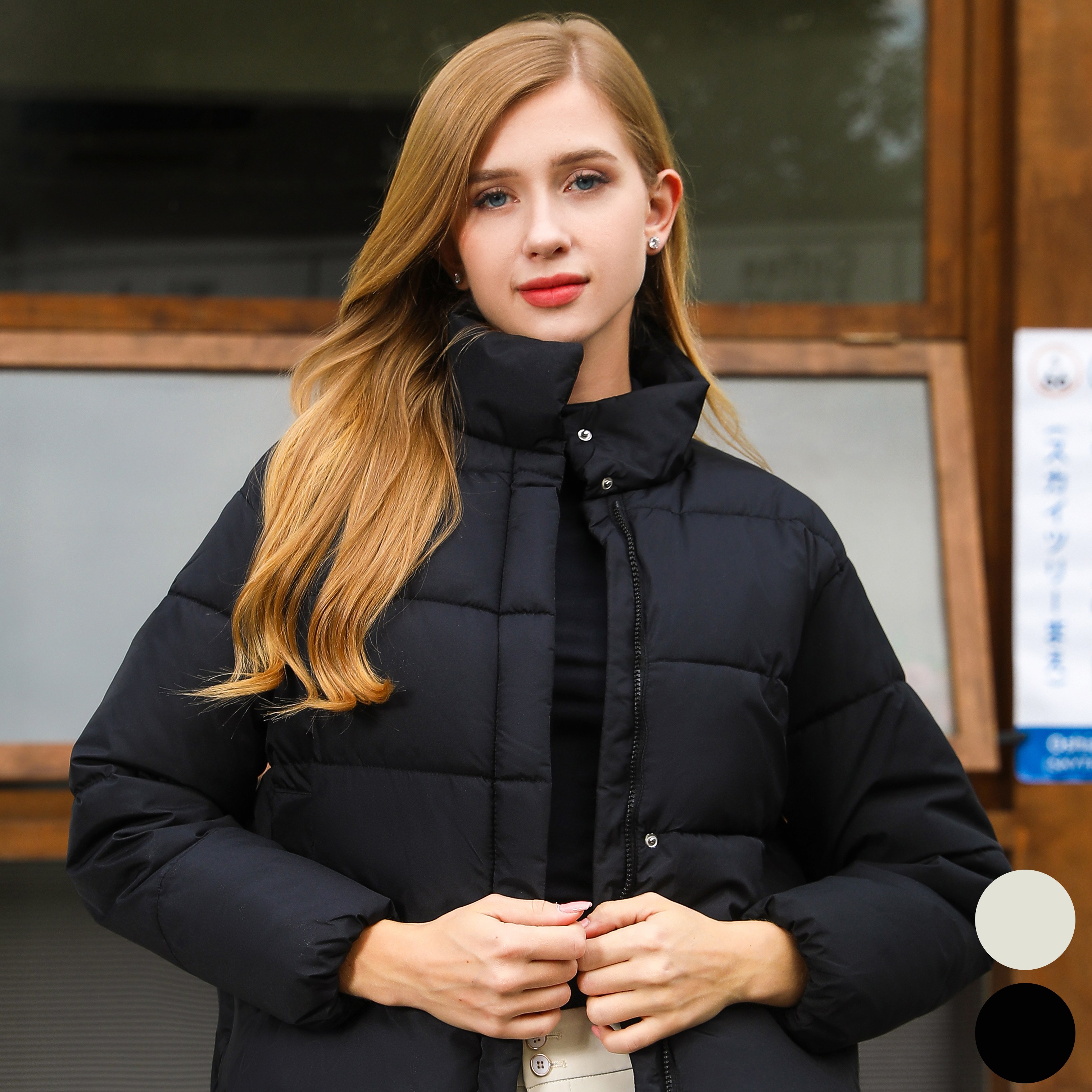 루미아드 여성 집업 자켓 숏 패딩 29,980원