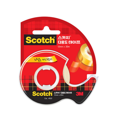 3M 스카치 다용도 테이프 본품 522 12mm x 20m 5,070원