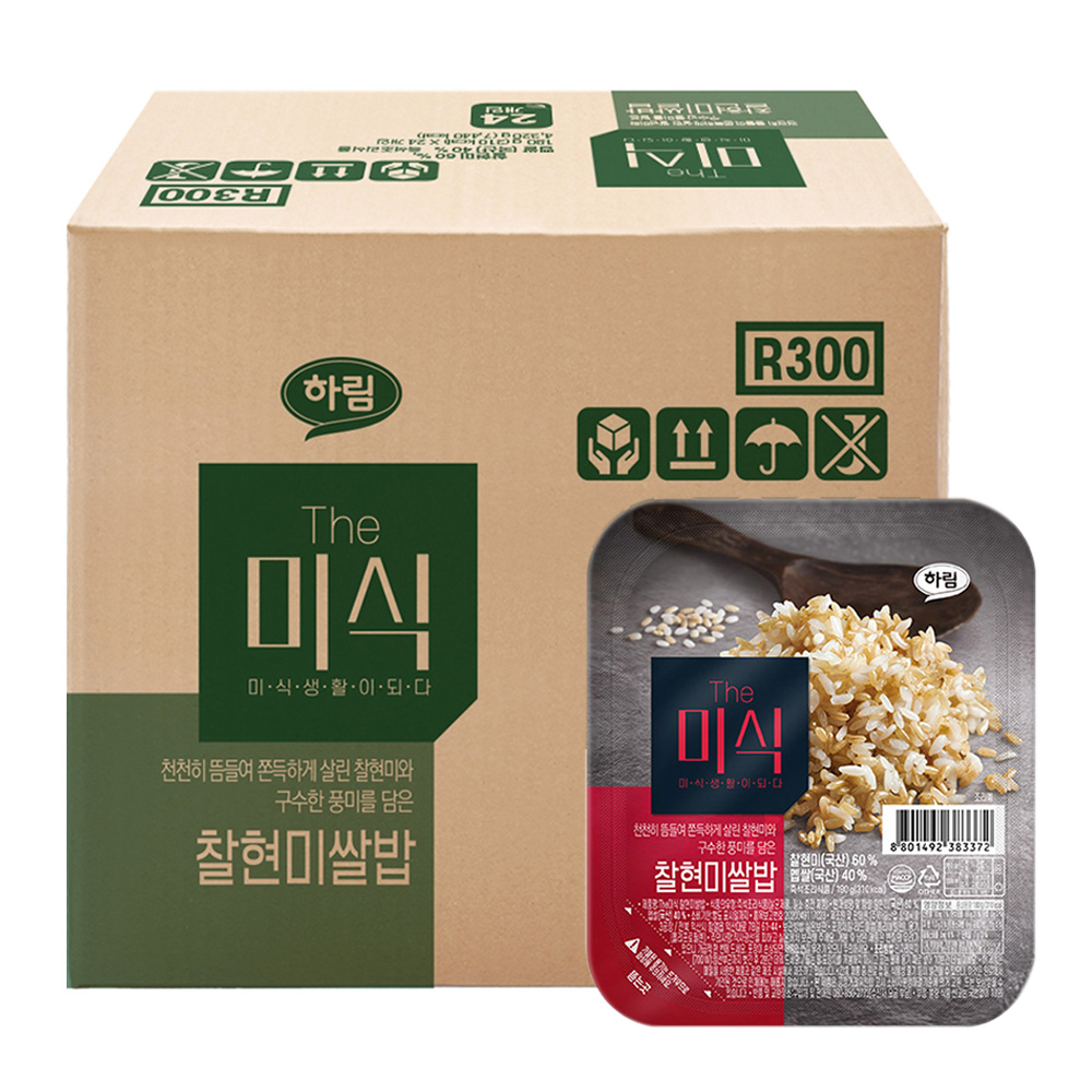 더미식 찰현미쌀밥, 180g, 24개 41,380원