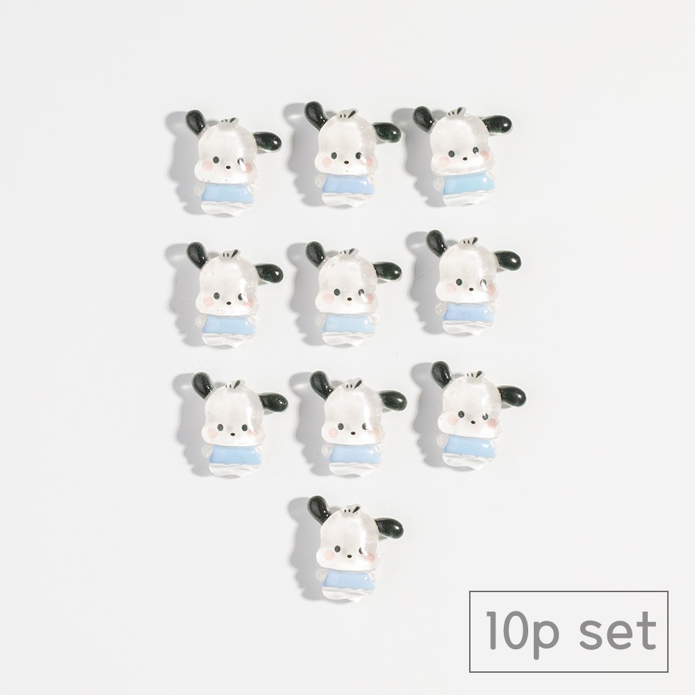 84x84 냉장고 현관문 인테리어 자석 마그넷, 반투명강아지10p 7,900원