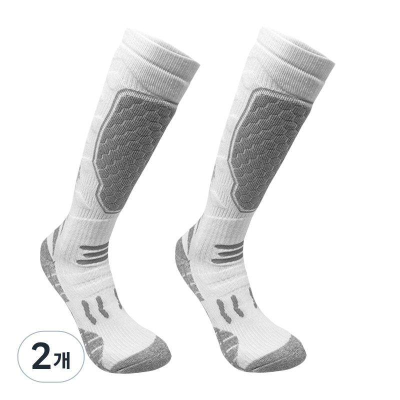 피라모니 남여공용 스포츠 스키보드 양말, 2개, 화이트 18,900원