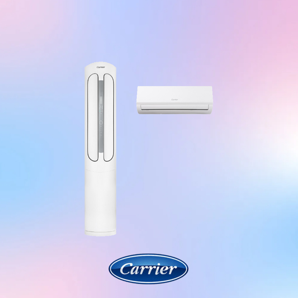 캐리어 투인원 멀티 스탠드 에어컨 인버터 18평형 실외기포함 설치비별도 전국설치, 캐리어 투인원 스탠드 에어컨 18평+6평, 일반배관형 1,145,000원
