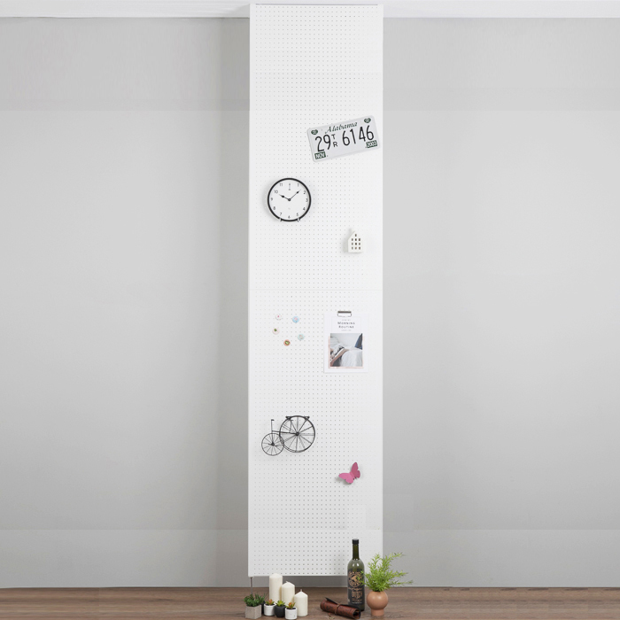 타공판닷컴 가벽 인테리어 사무실 셀프 파티션 결합형 60 x 240 cm, 화이트 176,580원