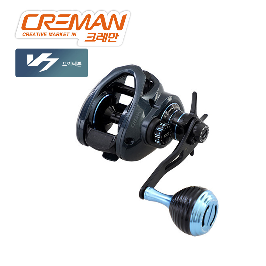 크레만 V7 베이트릴 선상 파워핸들 광어 문어 쭈꾸미 갑오징어 182,520원