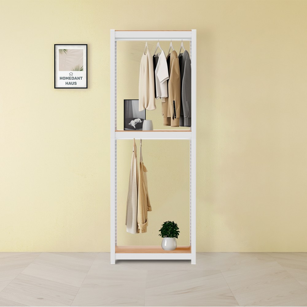 홈던트하우스 국내 제조 스피드랙 업그레이드형 홈던트하우스 무볼트 조립식 행거 127,000원