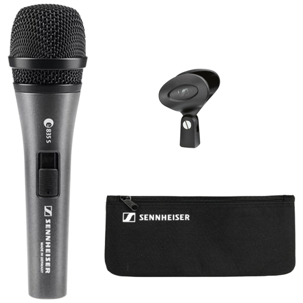 젠하이저 E835S 다이나믹 유선 마이크 + 젠하이저 고급 홀더 + 파우치 140,000원