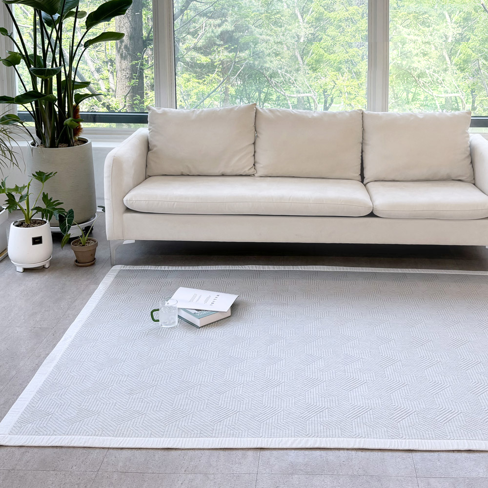 한일카페트 스노우 쿨링 듀라론 냉감 러그 49,900원