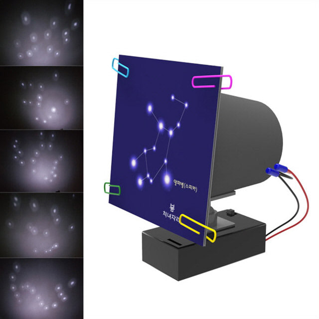 고휘도 LED 사계절과 북극성 별자리투영기(1인용)-SFA 4,500원