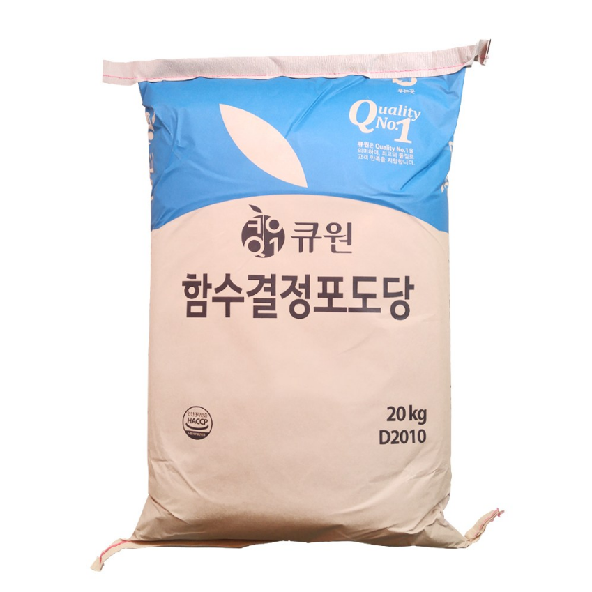 큐원 함수결정포도당, 20kg 41,580원