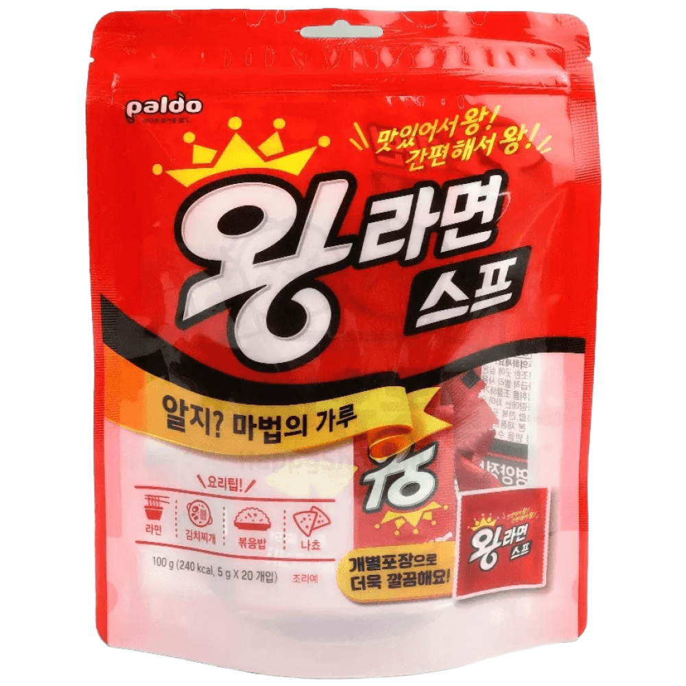 팔도 왕라면 스프 라면스프 휴대용 여행용, 5g, 20개 9,980원
