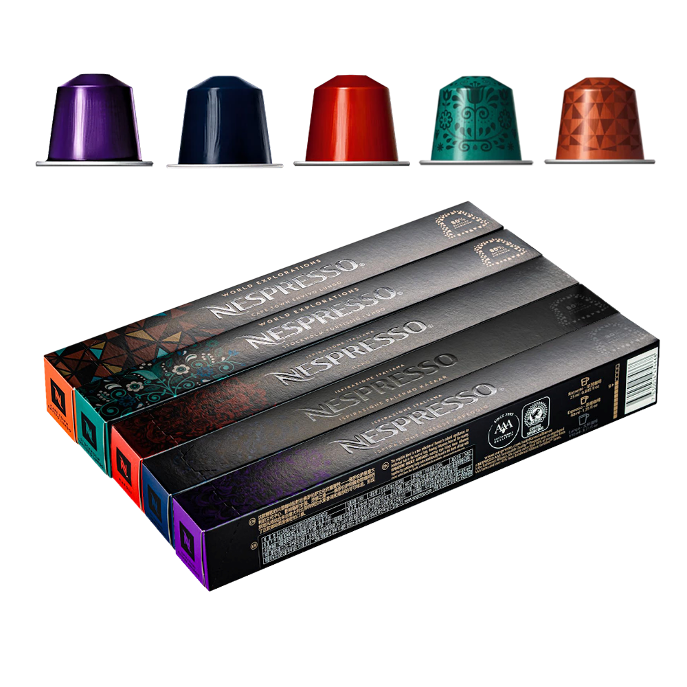 네스프레소 정품 캡슐 판매량 높은 베스트 5종 세트 49,950원