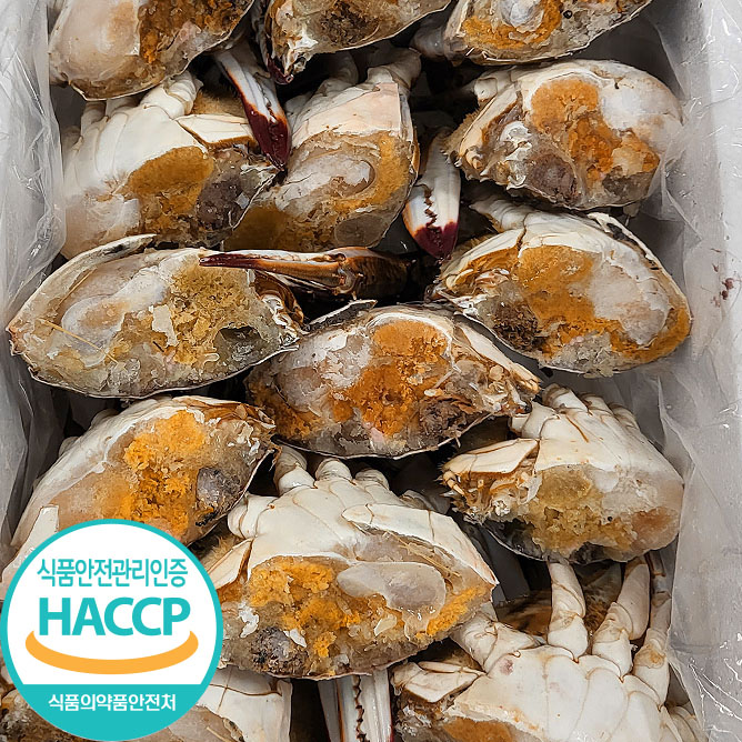 국내산 연평도 특품 급냉 절단 암꽃게 63,500원