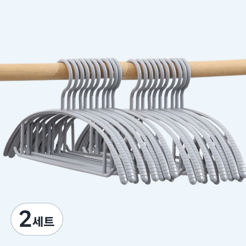 머니풀 마카롱 미끄럼방지 옷걸이 20p 세트 16,130원