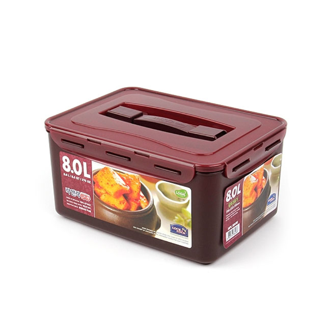 락앤락 플라스틱 김치통 와인 직사각 투핸들 14,800원