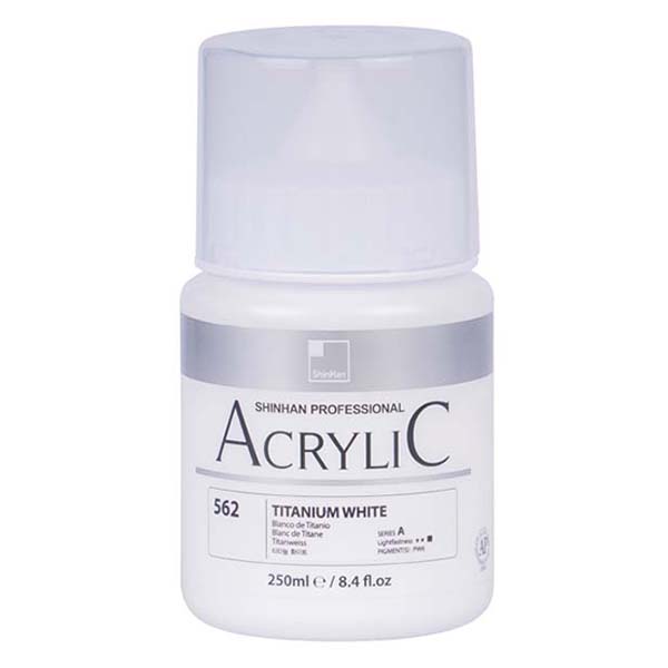 신한화구 전문가 아크릴컬러 Bottle Twist 티타늄 화이트 17,460원
