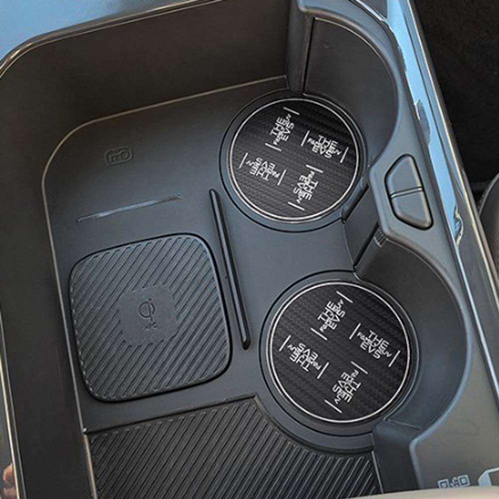 쉐리샵 EV5 전용 3D메탈 컵홀더 도어캐치 도어스커프 카본 선물용 (2025년 이후), 카본메탈, 도어스커프 59,000원