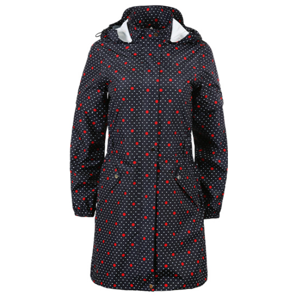 선덜랜드 여성 도트프린트 골프 레인코트/비옷 - 16252RC28, 블랙 89,000원