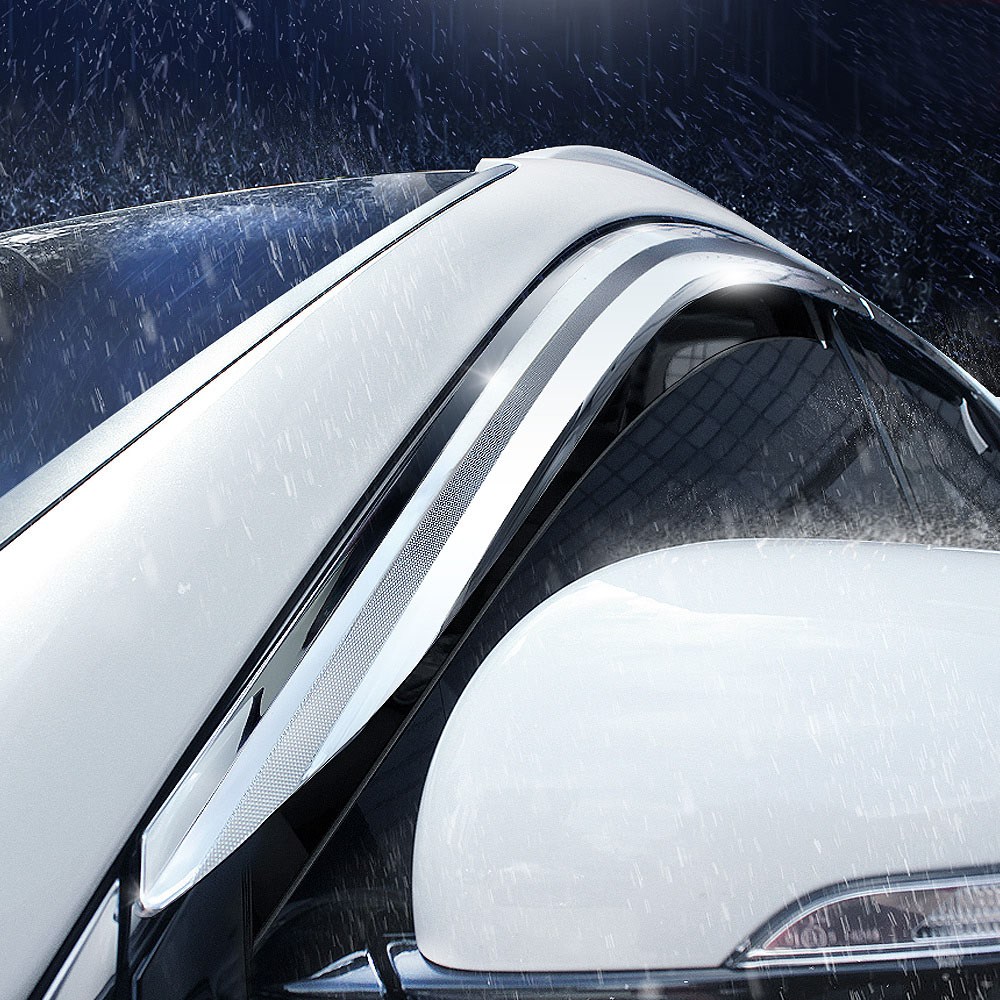 경동 썬바이저 자동차 빗물받이 윈도우 썬바이져, 크롬, (A)트랙스크로스오버크롬바이져 35,000원