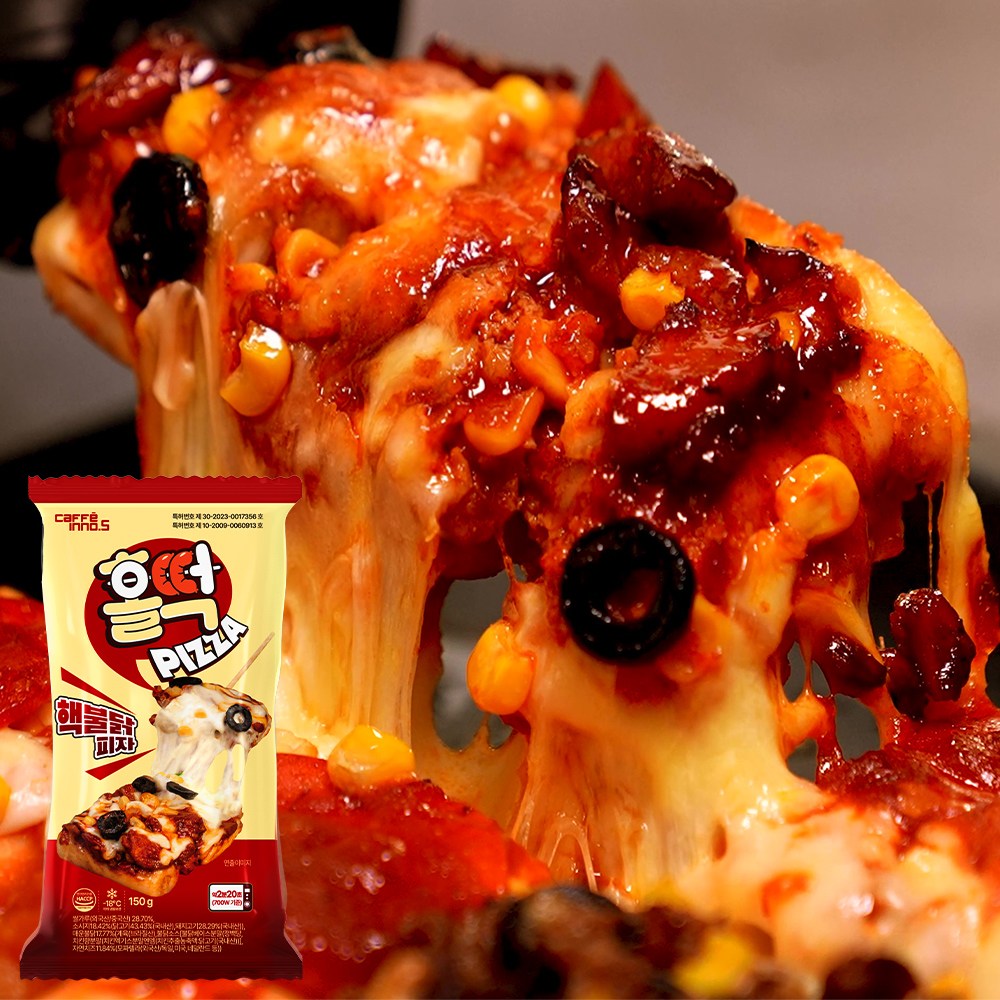 [홀떡피자] 소떡위에 피자 핵불닭피자 19,900원