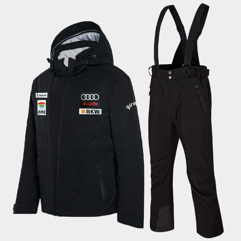 지프로그 스키복 보드복 세트 로체 베이직 빕 세트 블랙 399,000원