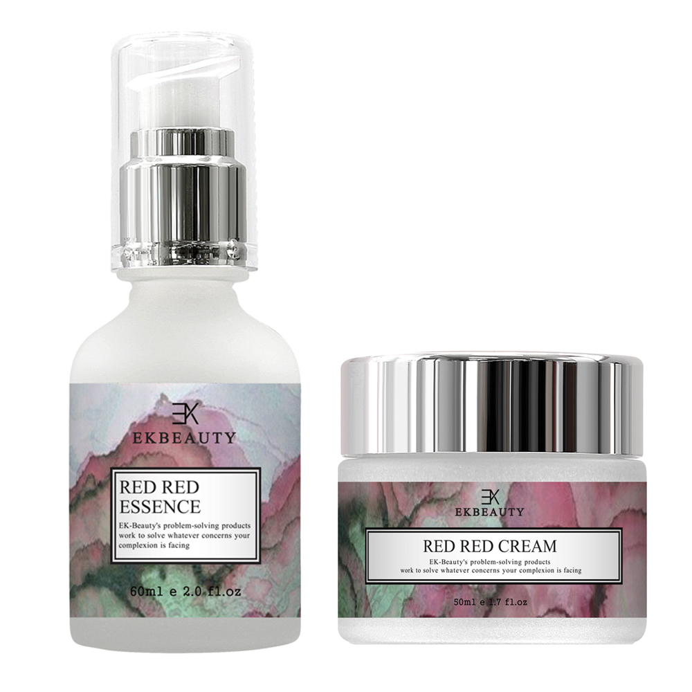 이케이뷰티 홍조피부 크림 에센스 2종세트 예민한 붉은피부 진정 개선 갱년기 울긋불긋 화끈거리는 얼굴 프리미엄 무파라벤 천연제품 74,400원