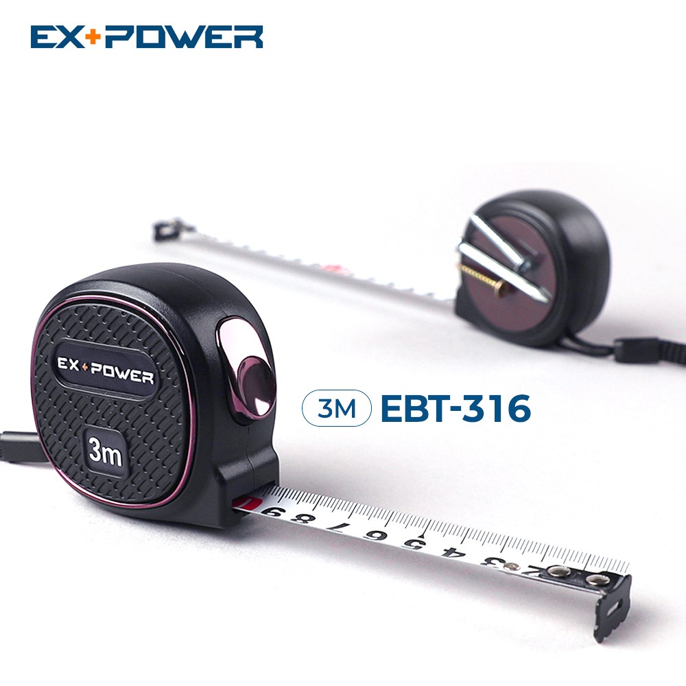 이엑스파워 오토락 자석줄자 EBT-316 3M 16mm 강력 후면자석 마그넷줄자 3,200원