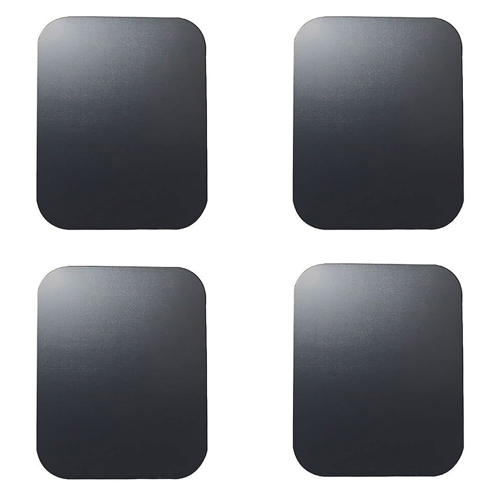 마그네틱 자동차 마운트용 교체 금속판 세트 16팩. 휴대폰 케이스 뒷면용 16개 키트. 구멍 디스크가 없는 검은색 직사각형 철제 스티커. 3M 접착식 백킹 강판. 33,000원