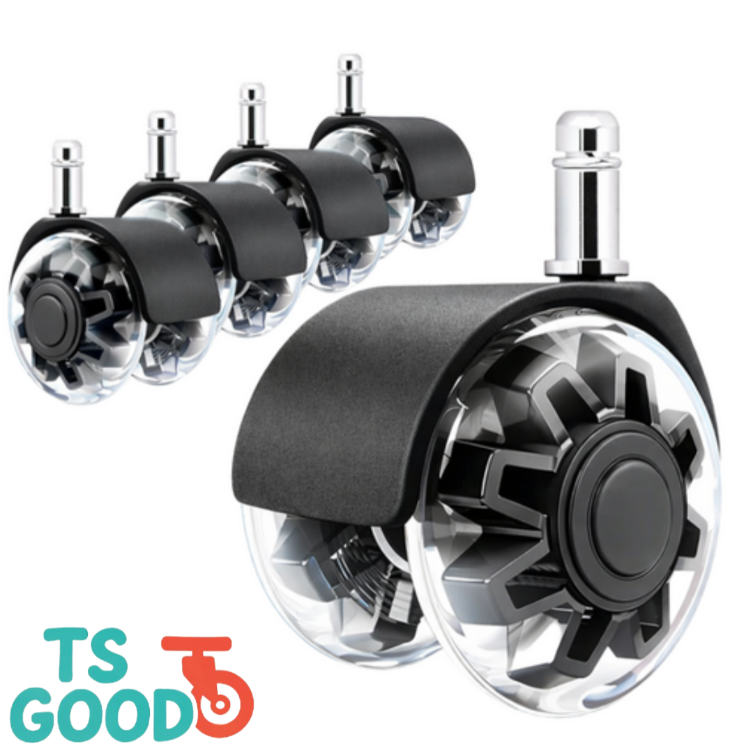 TS우리집상점 프리미엄 무소음 의자바퀴 광폭 1세트 12,900원