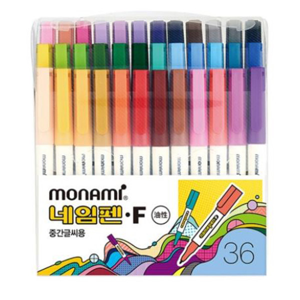모나미 네임펜F 36색 그림그리기/POP 28,800원