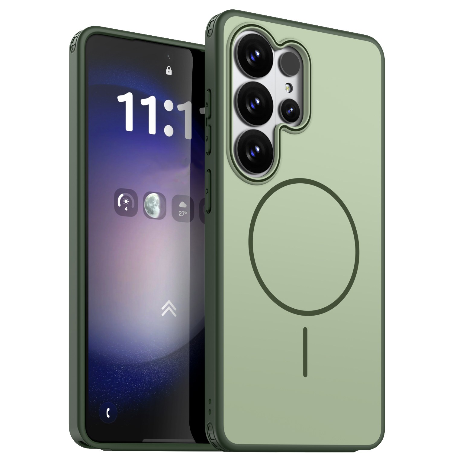 윰스모르 매트 솔리드라인 갤럭시 맥세이프 케이스 10,900원