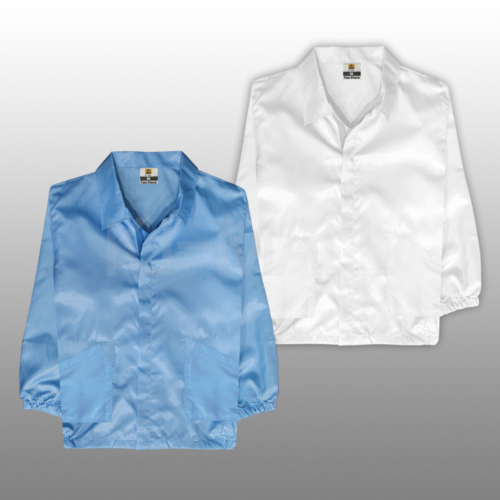 ESD 제전방진복 - 상의 / Y카라/제전복/무진복/크린룸 작업복 10,890원