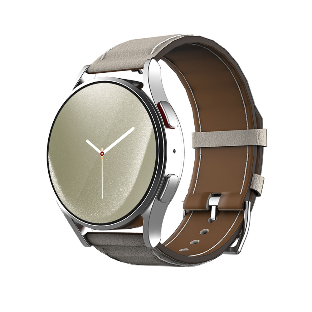 아이메이드잇 갤럭시워치 호환 모던 가죽밴드 스트랩, 크림, 1개 19,800원