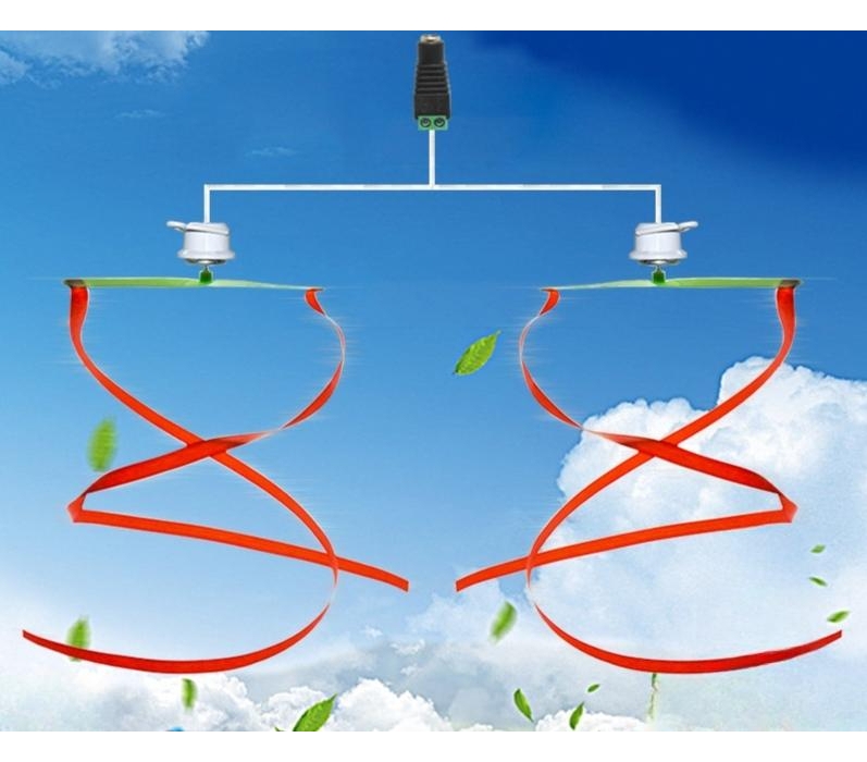 파리쫓는기계 날파리 회전 퇴치기 시장 노점 풍차기계 듀얼 가드 12,100원