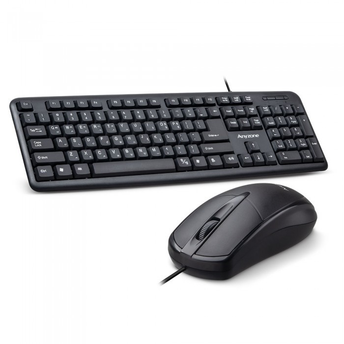 ANYZONE ANY-K3 USB타입 키보드 마우스 세트, 블랙, ANY-K3, 일반형 8,400원