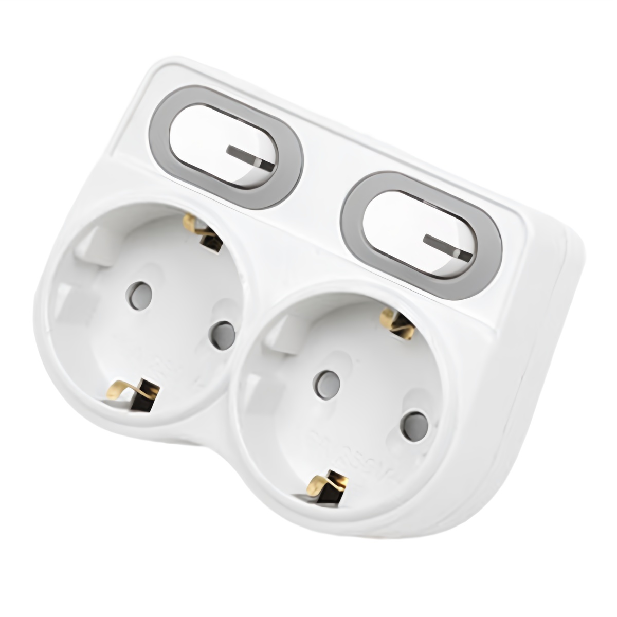 에코파워탭 국내 제조 LED 절전형 L자형 멀티탭 2구 EPM-402L 5,040원