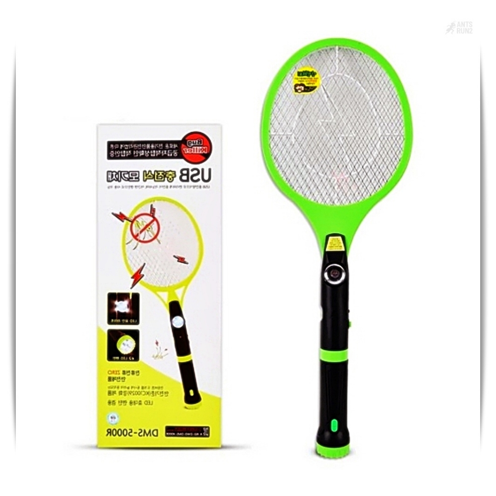 USB충전 모기채 DMS 5000R 전기모기채 해충퇴치 파리채 13,180원