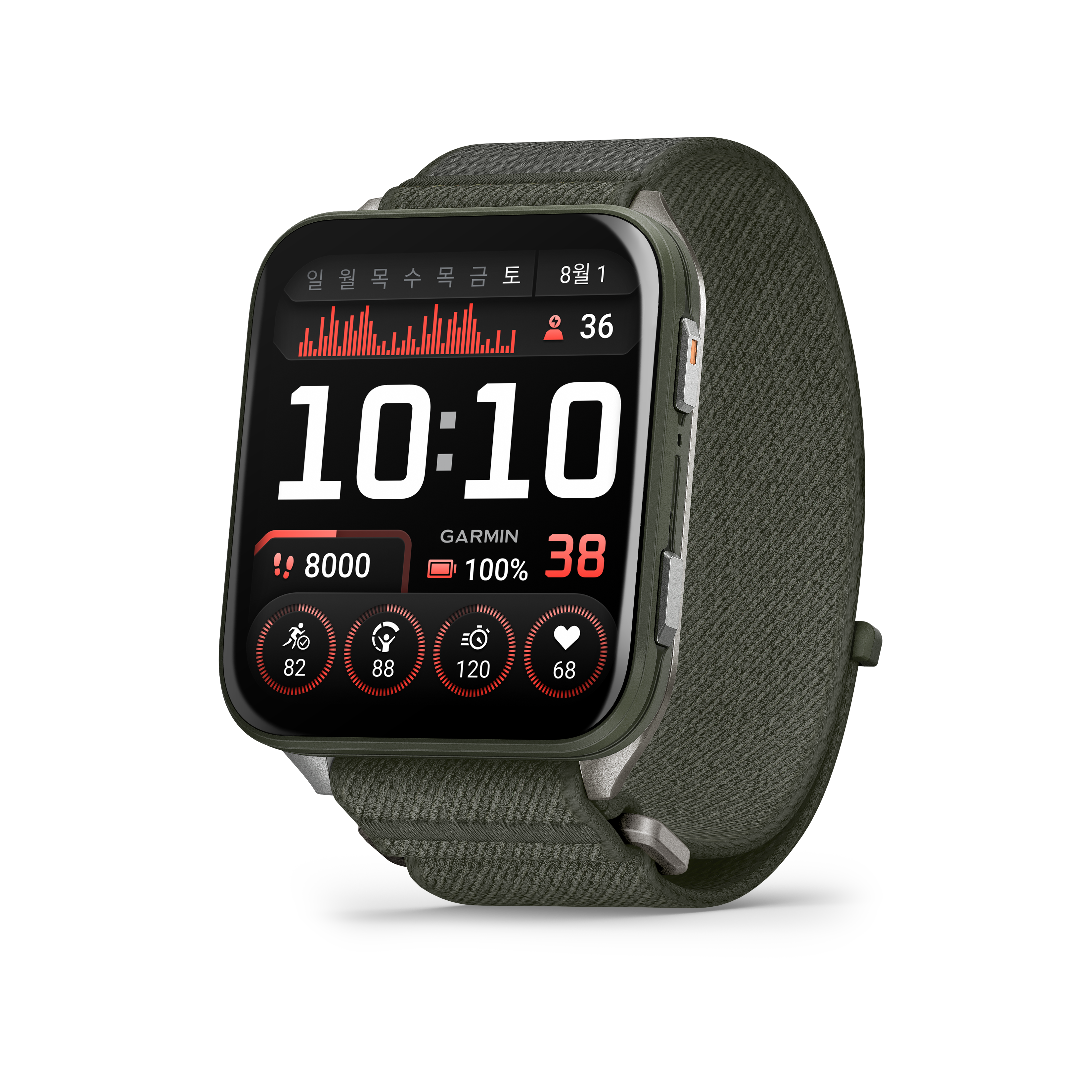 가민 베뉴 X1 프리미엄 피트니스 GPS 스마트워치 모스, 51mm 1,504,200원