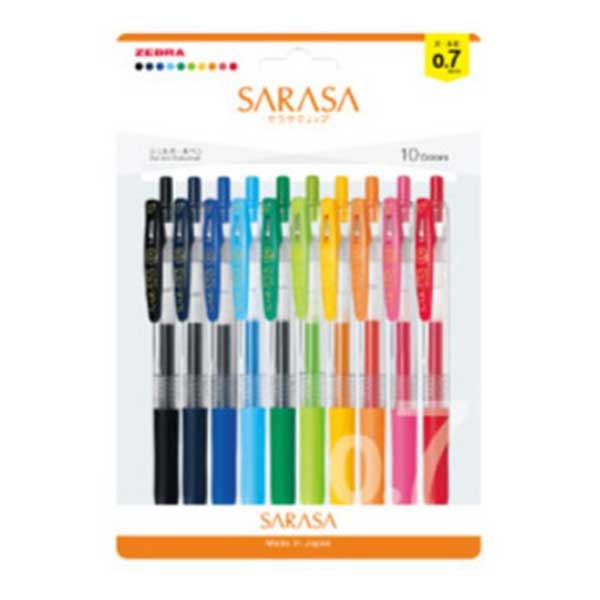 제브라 사라사 클립 펜 10종 세트 0.7mm 10,840원