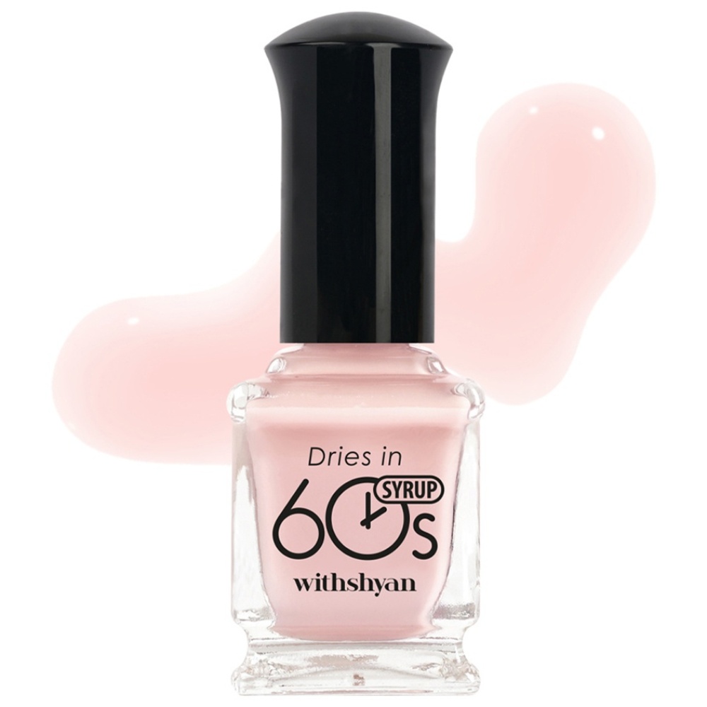 위드샨 60초 건조 매니큐어, M003 벚꽃시럽, 9ml, 1개 5,500원