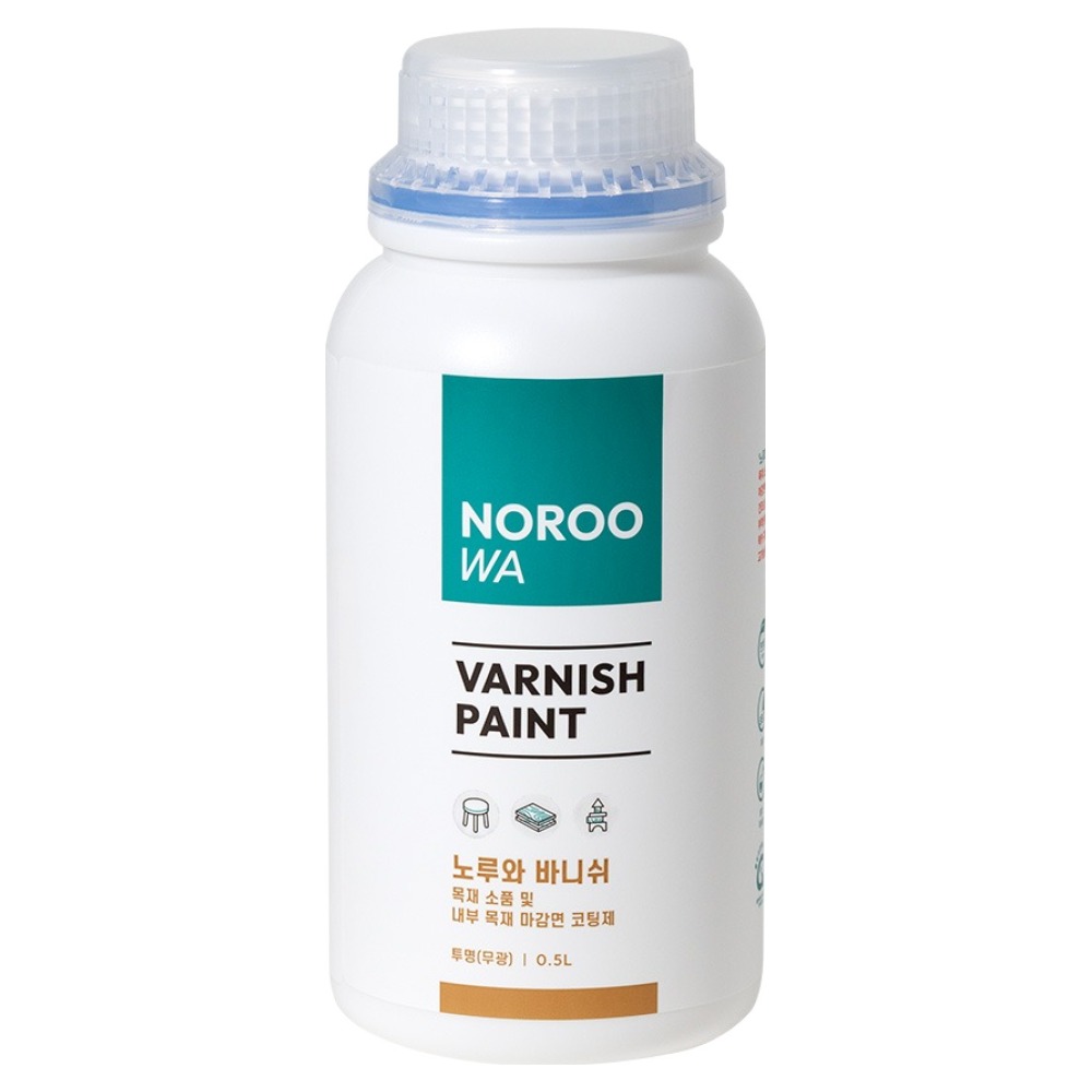 노루페인트 노루와 바니쉬 투명 500ml, 1개 12,550원