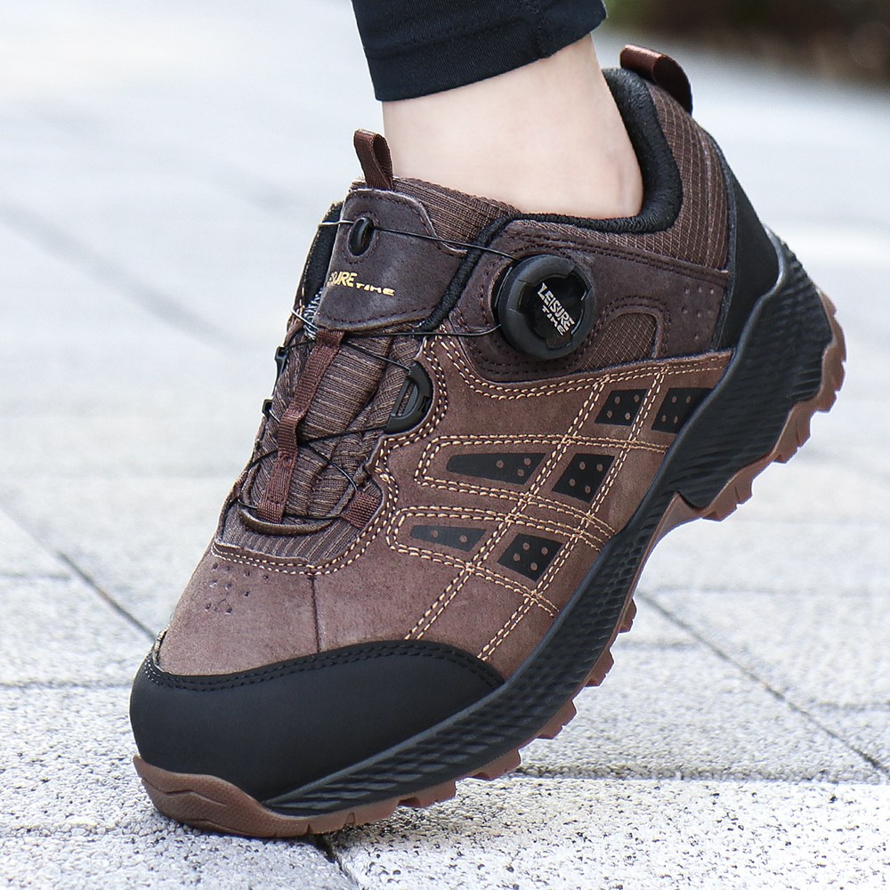 레저타임 생활방수 가죽 다이얼 남성 트레킹화 등산화 신발 레티데날리 65,800원