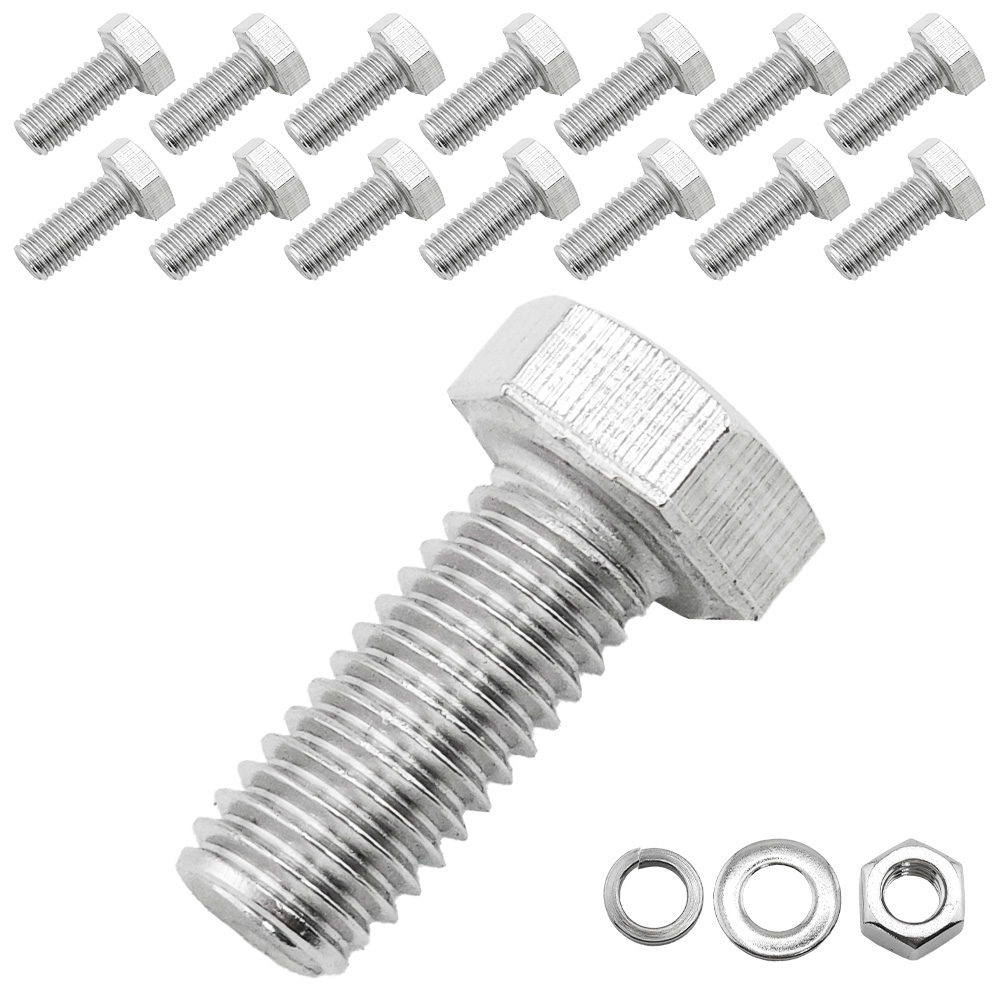 유스툴 스텐 육각 볼트 나사 너트 와셔 포함 서스 304, 1팩, 16mm, M5 6,200원