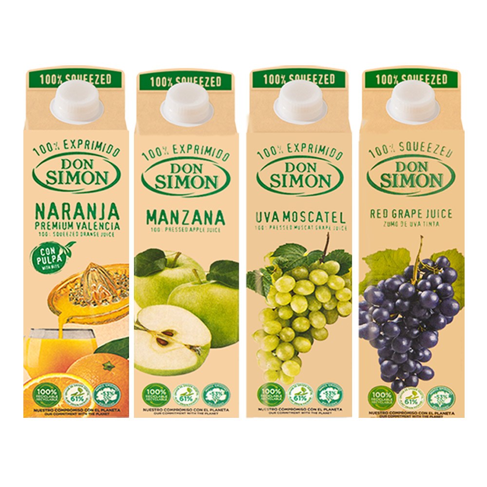 돈시몬 100%착즙주스 오렌지1L 1개+사과1L 1개+백포도 모스카텔1L 1개+적포도1L 1개 (총4개) 음료수생과일어린이 22,960원