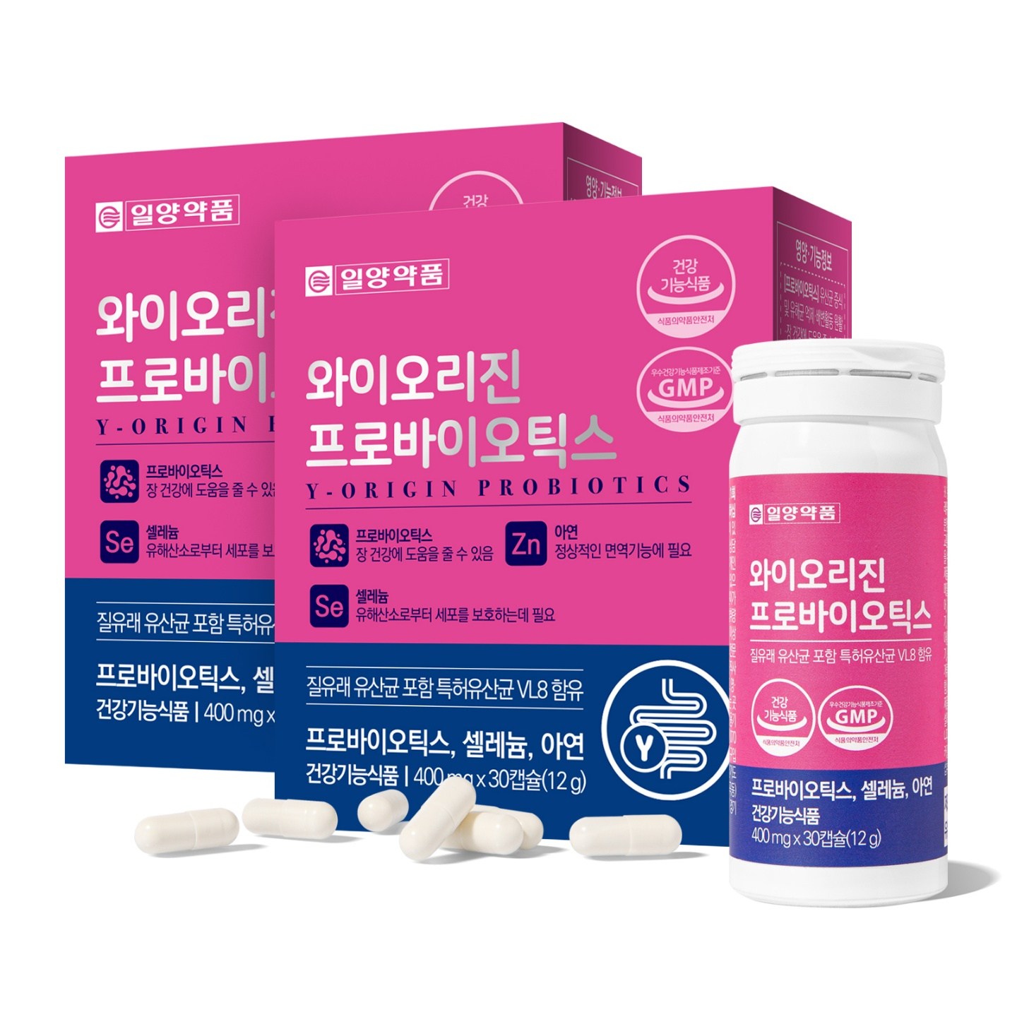 일양약품 와이오리진 프로바이오틱스 유산균, 30정, 2개 22,390원
