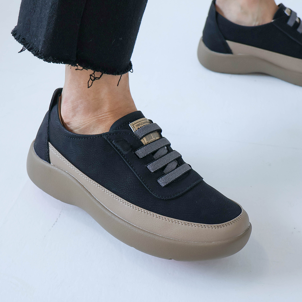 성원슈즈 여성 발편한 소가죽 가벼운 운동화 단화 로퍼 슬립온 4cm 44,800원